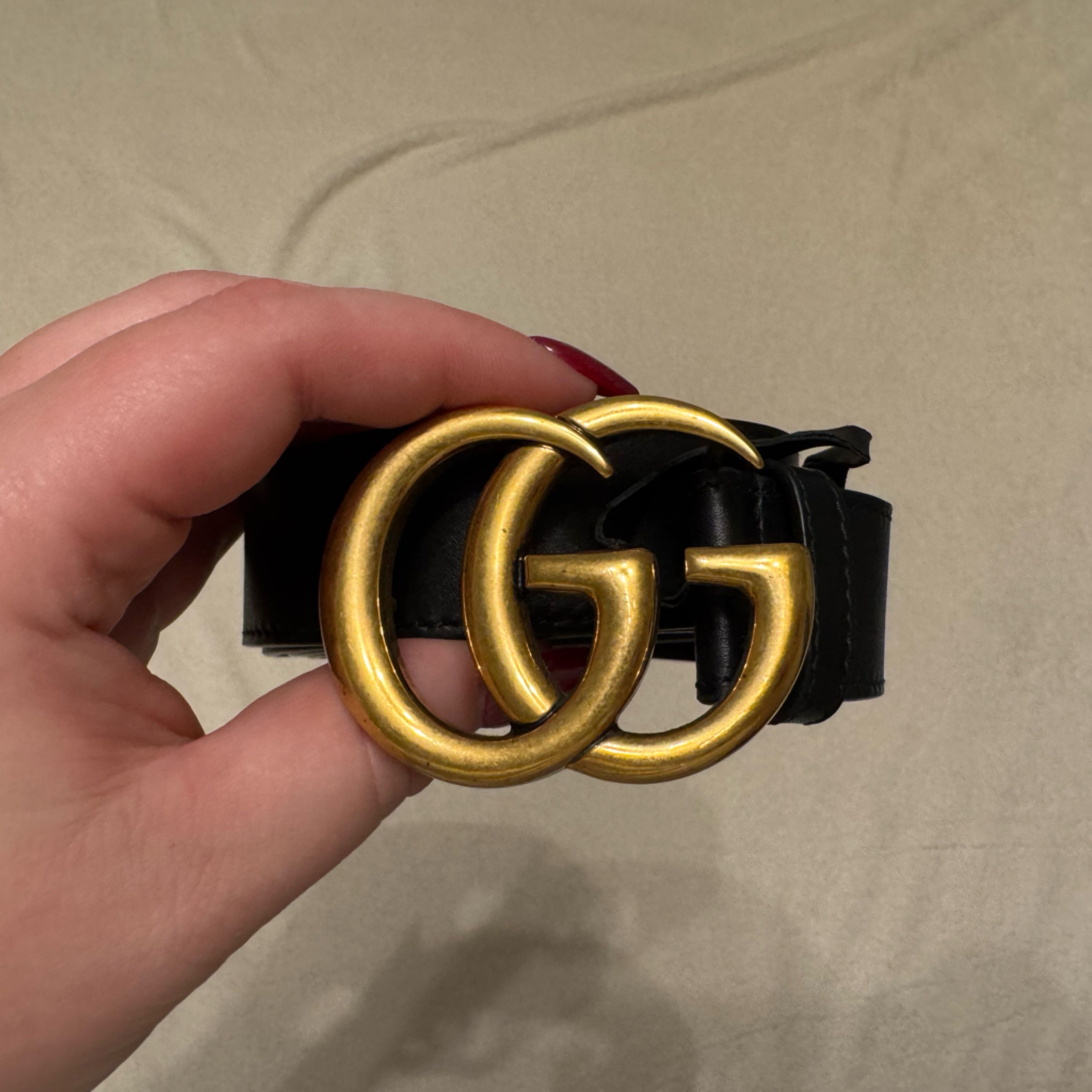 Gucci Marmont Gg Wide Belt